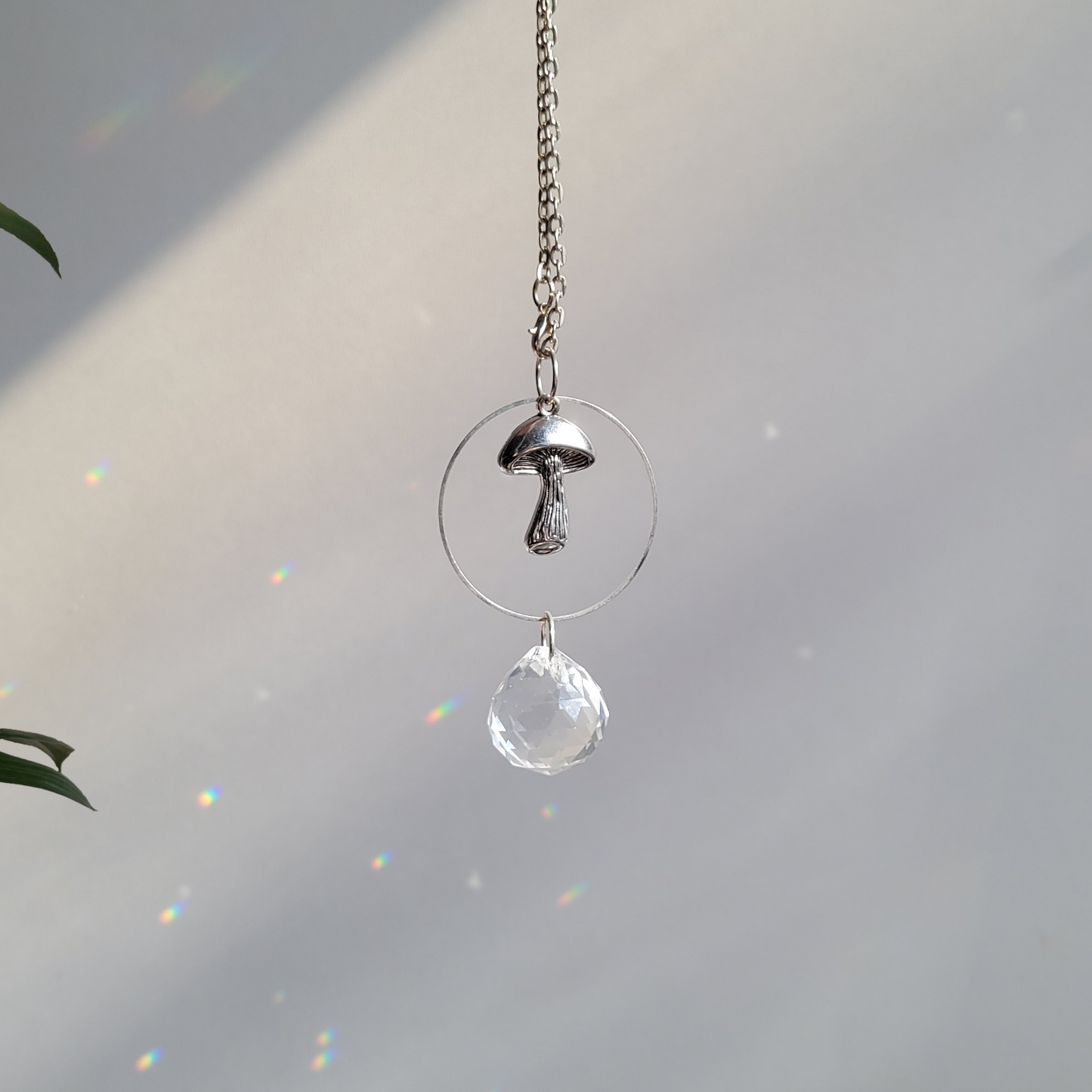 Psilocybin Rearview Mirror Suncatcher