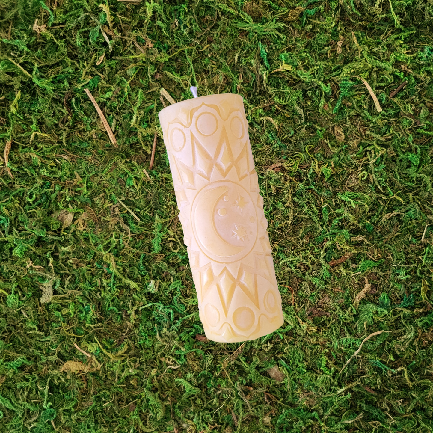Mother Moon Pure Beeswax Candle