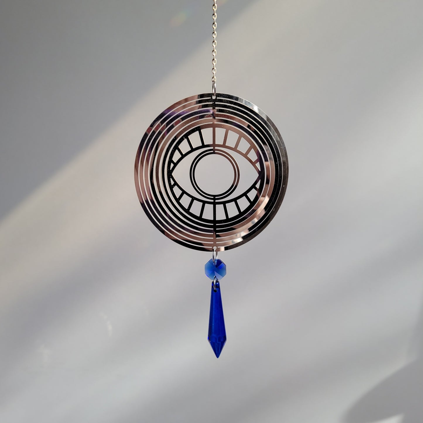 Evil Eye (Nazar) Mini Wind Spinner
