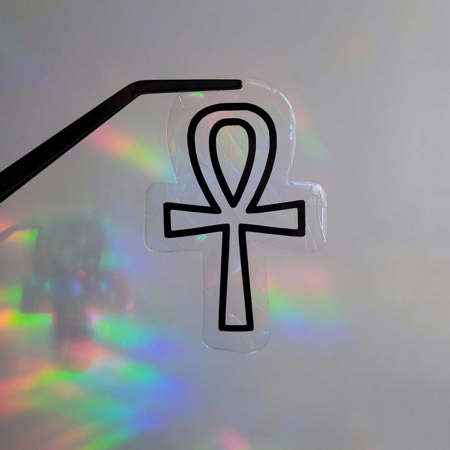 Ankh Window Cling Suncatcher