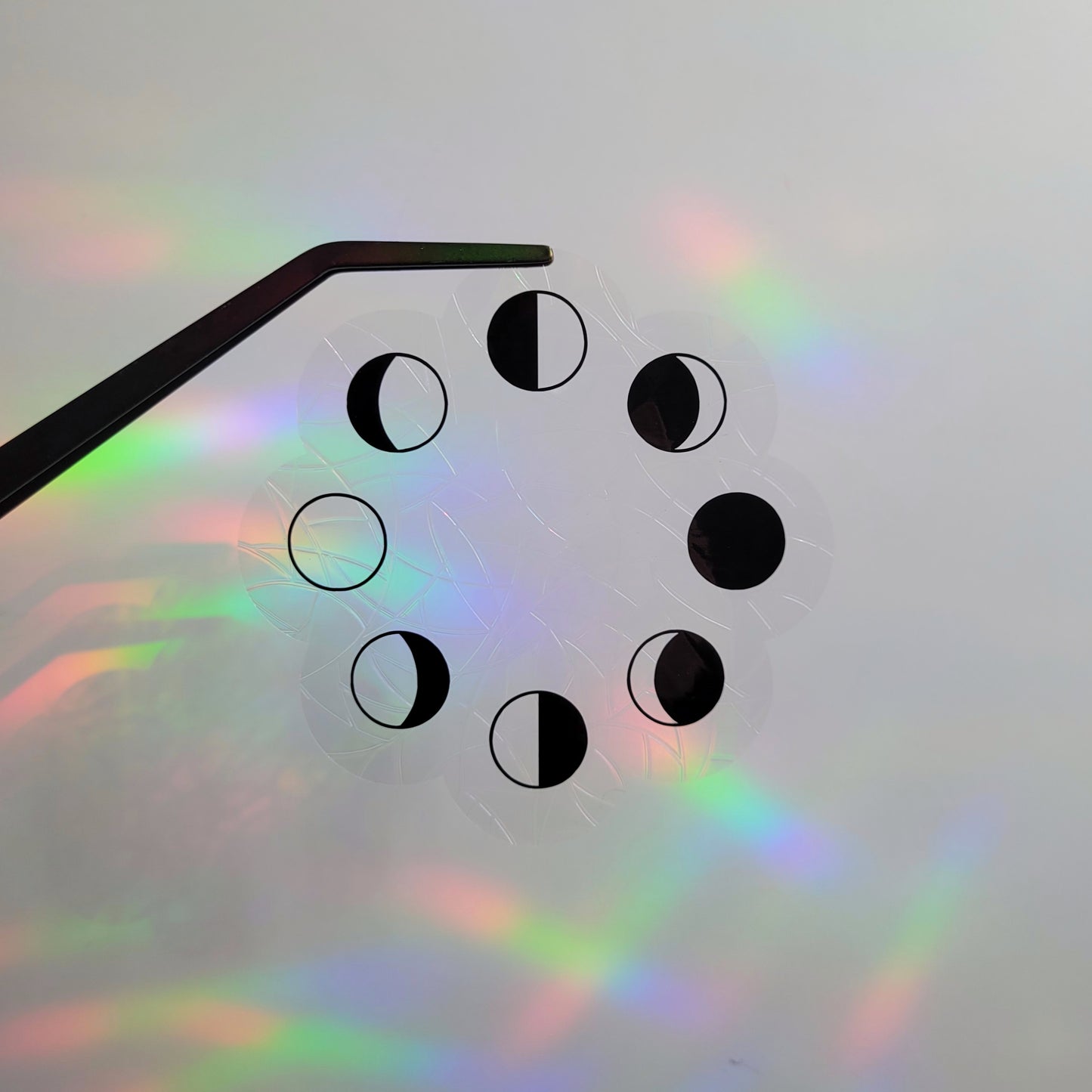 Phases Window Cling Suncatcher