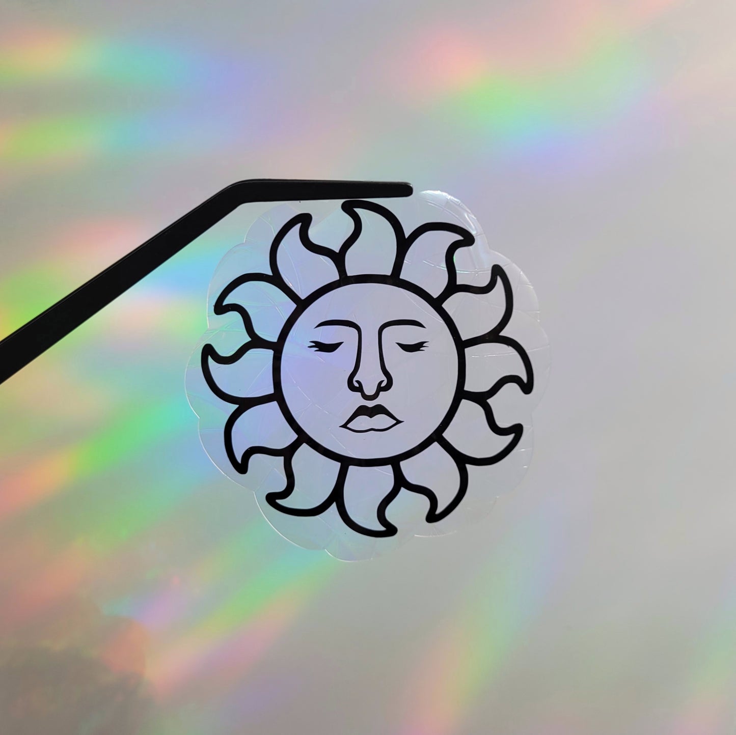 The Sun Window Cling Suncatcher