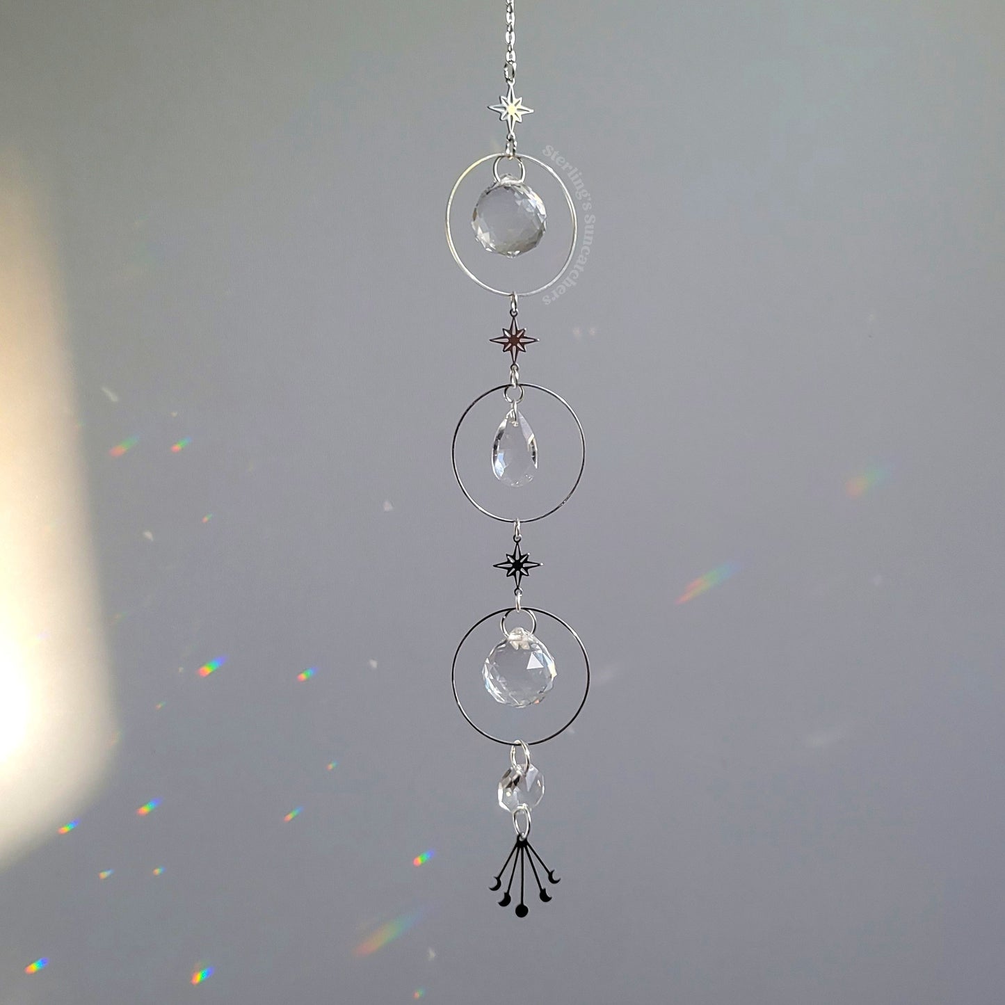 Cosmos Suncatcher In Silver
