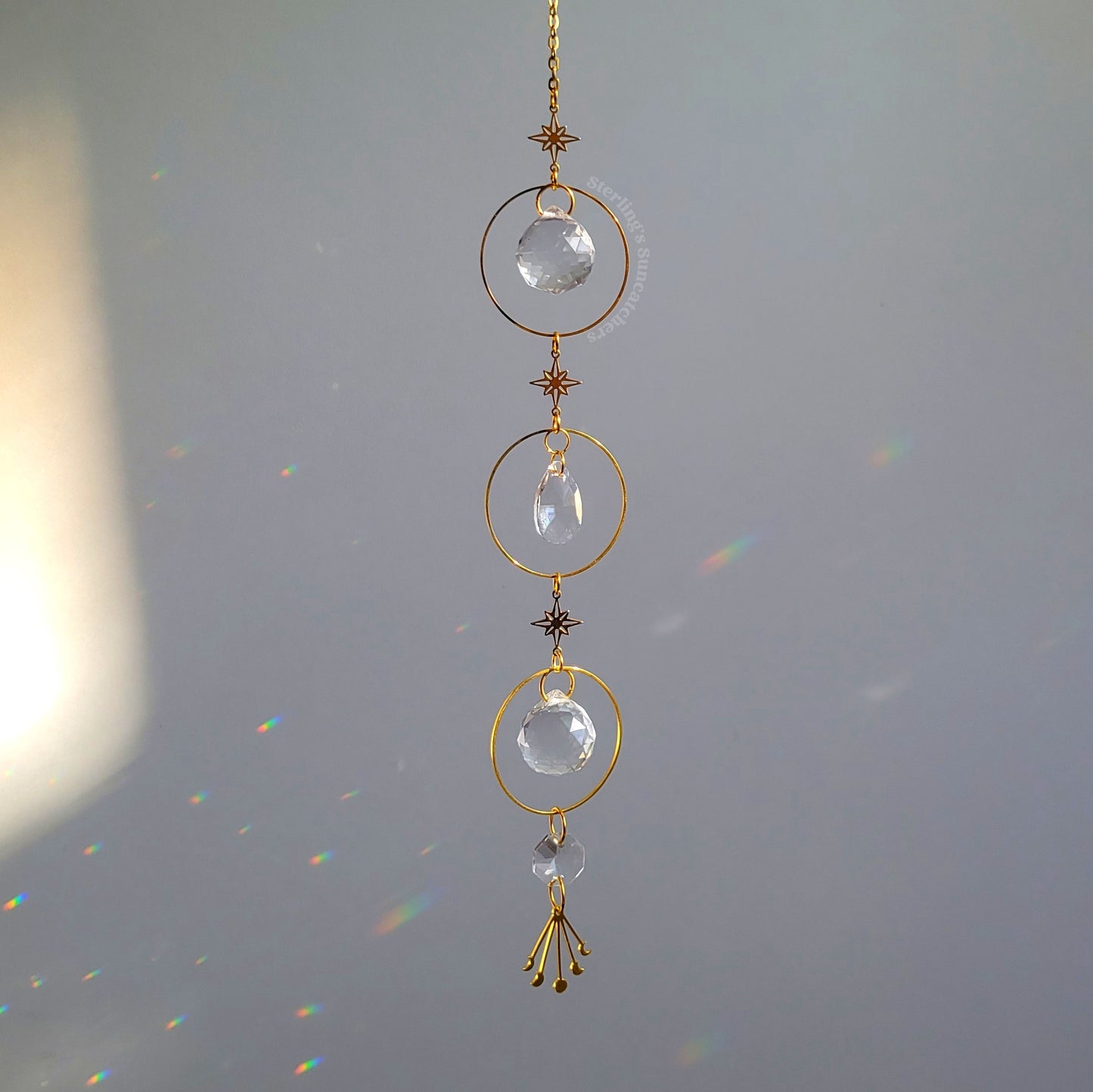 Cosmos Suncatcher In Gold