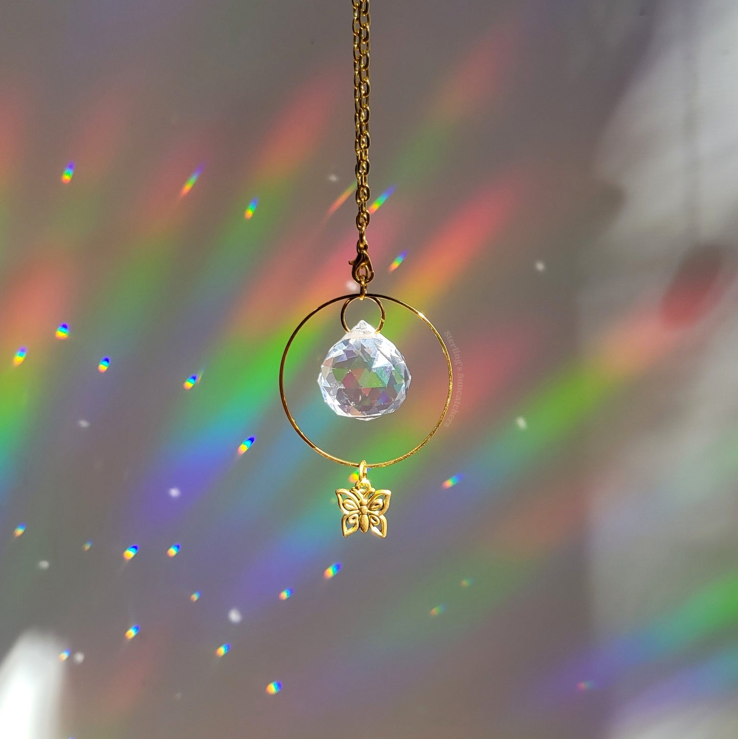 The Brightside Rearview Mirror Suncatcher