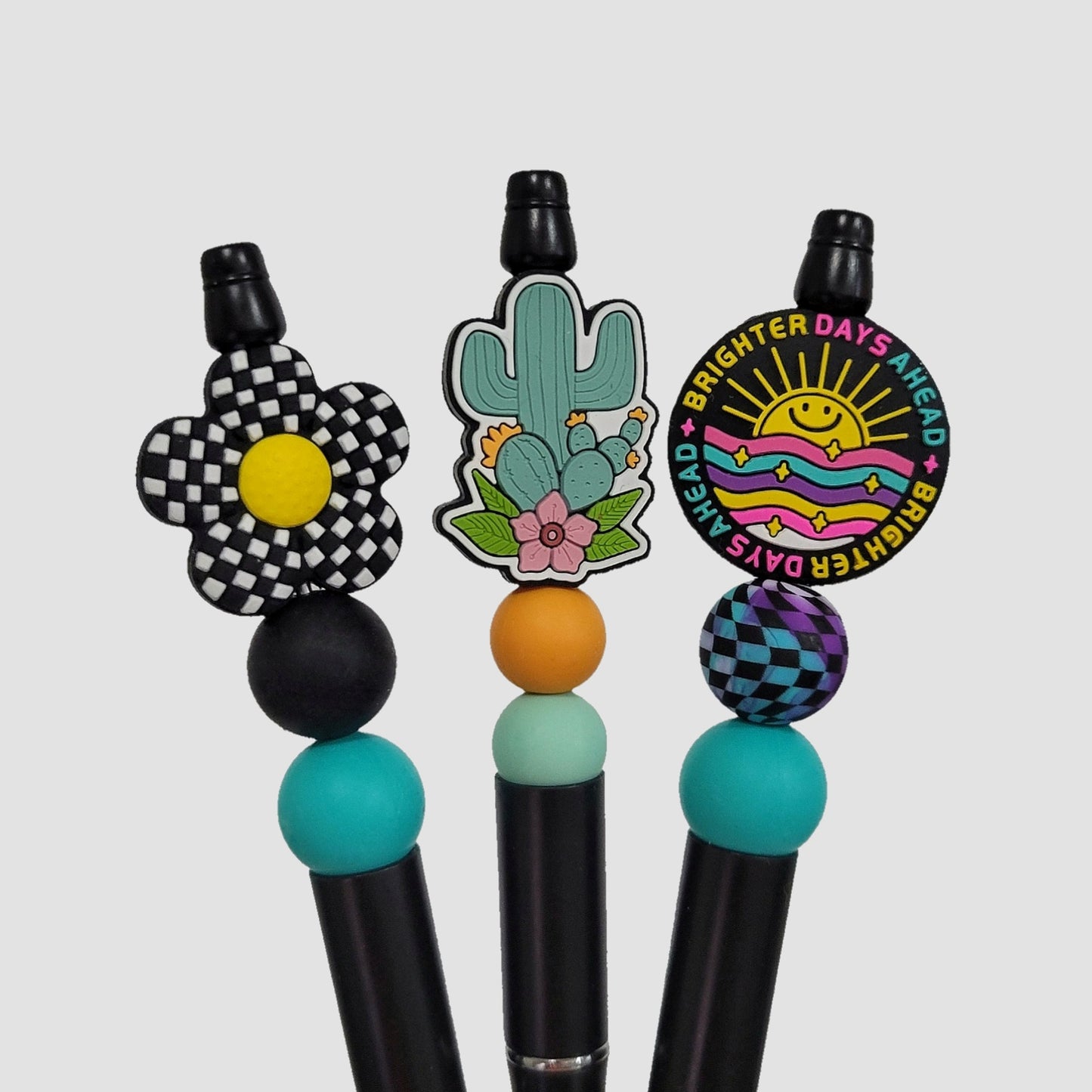 Silicone Bead Ballpoint Pens