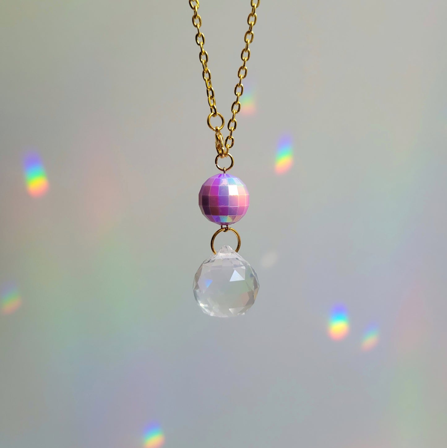 Chappell Rearview Mirror Disco Ball Suncatcher