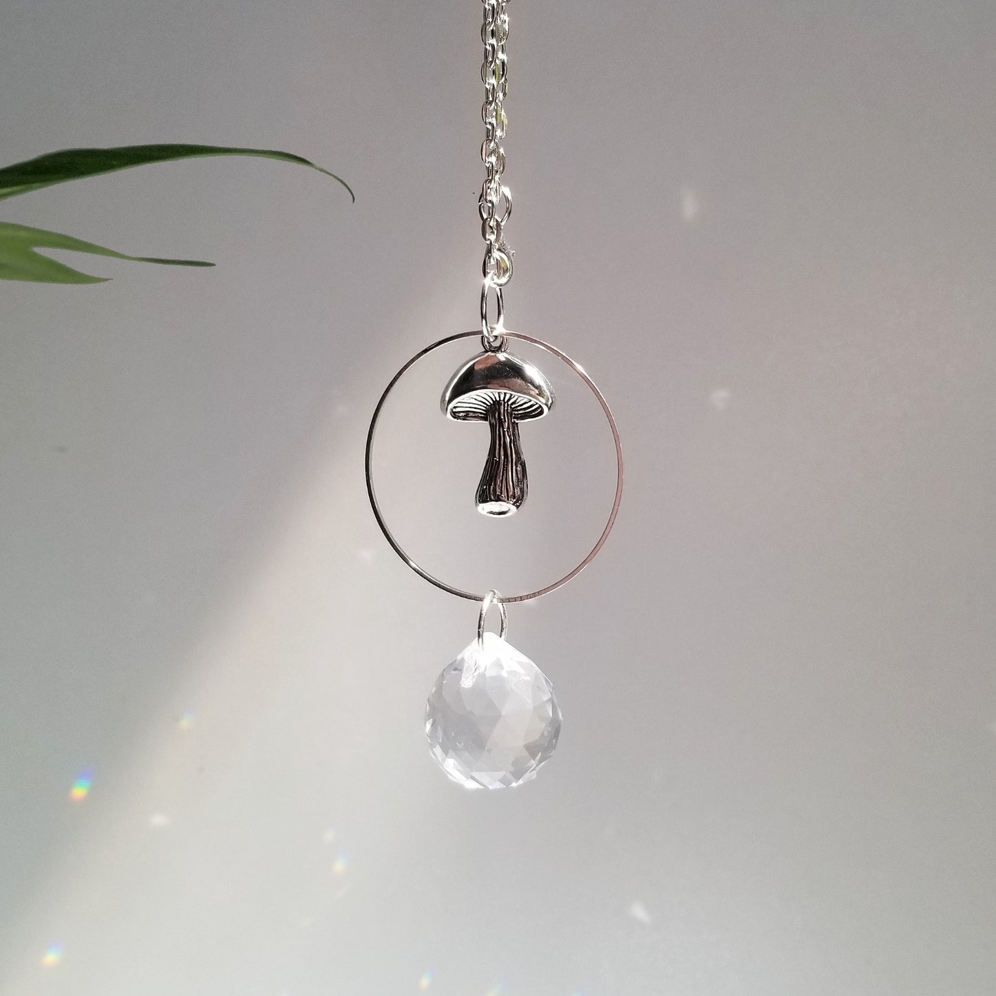 Psilocybin Rearview Mirror Suncatcher