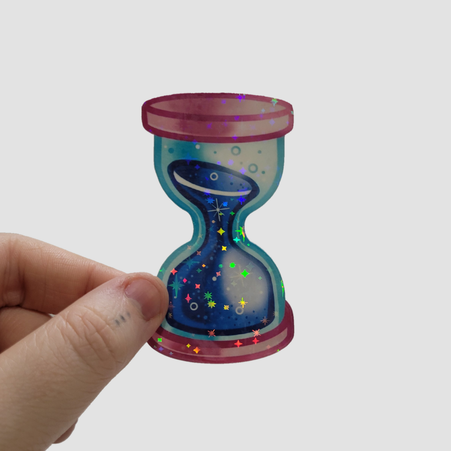 Hourglass Sticker