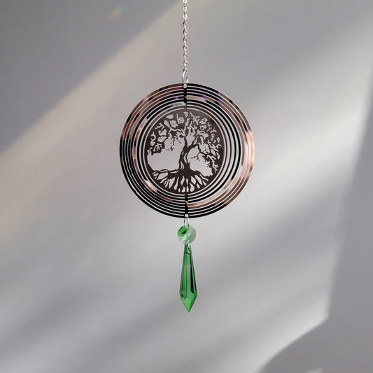 Tree Of Life Mini Wind Spinner
