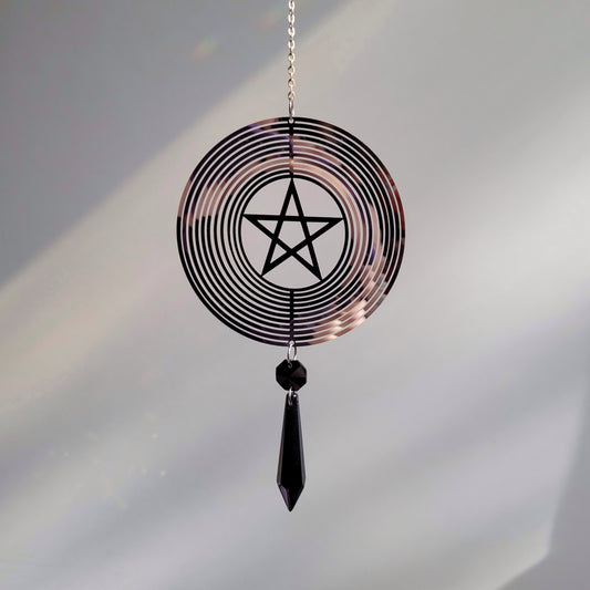 Pentacle Mini Wind Spinner