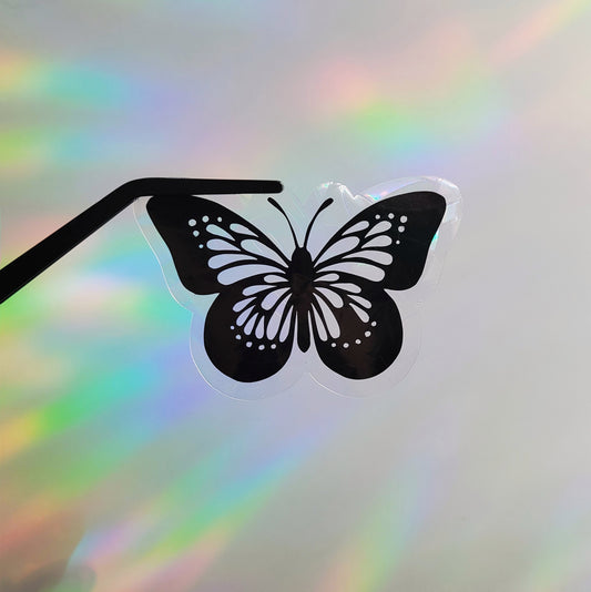 Monarch Butterfly Window Cling Suncatcher