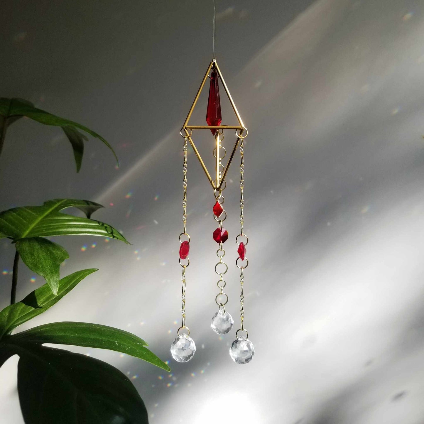 Elizabeth Bathory Geometric Suncatcher