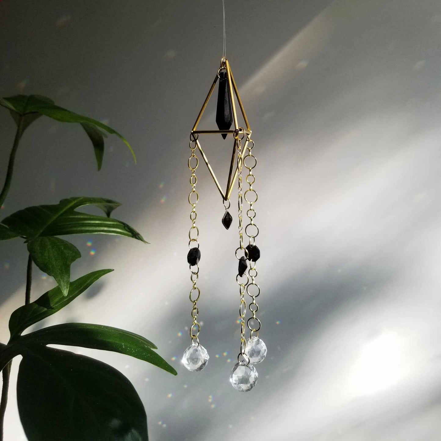 Nights Blood Geometric Suncatcher