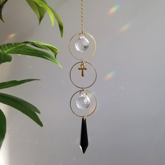 Gothic Girl Long Suncatcher