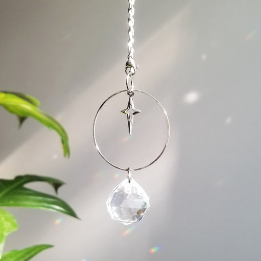 Morning Star Rearview Mirror Suncatcher