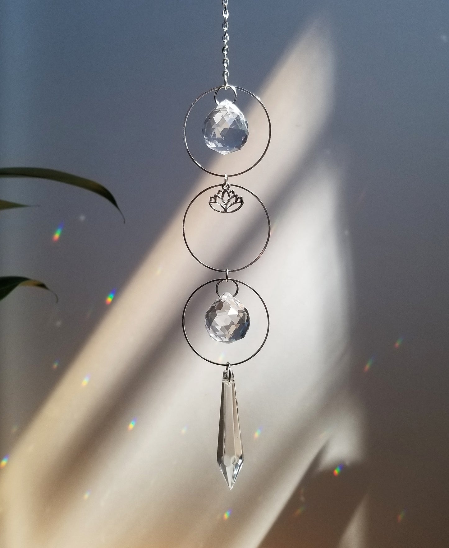 Lotus Long Suncatcher