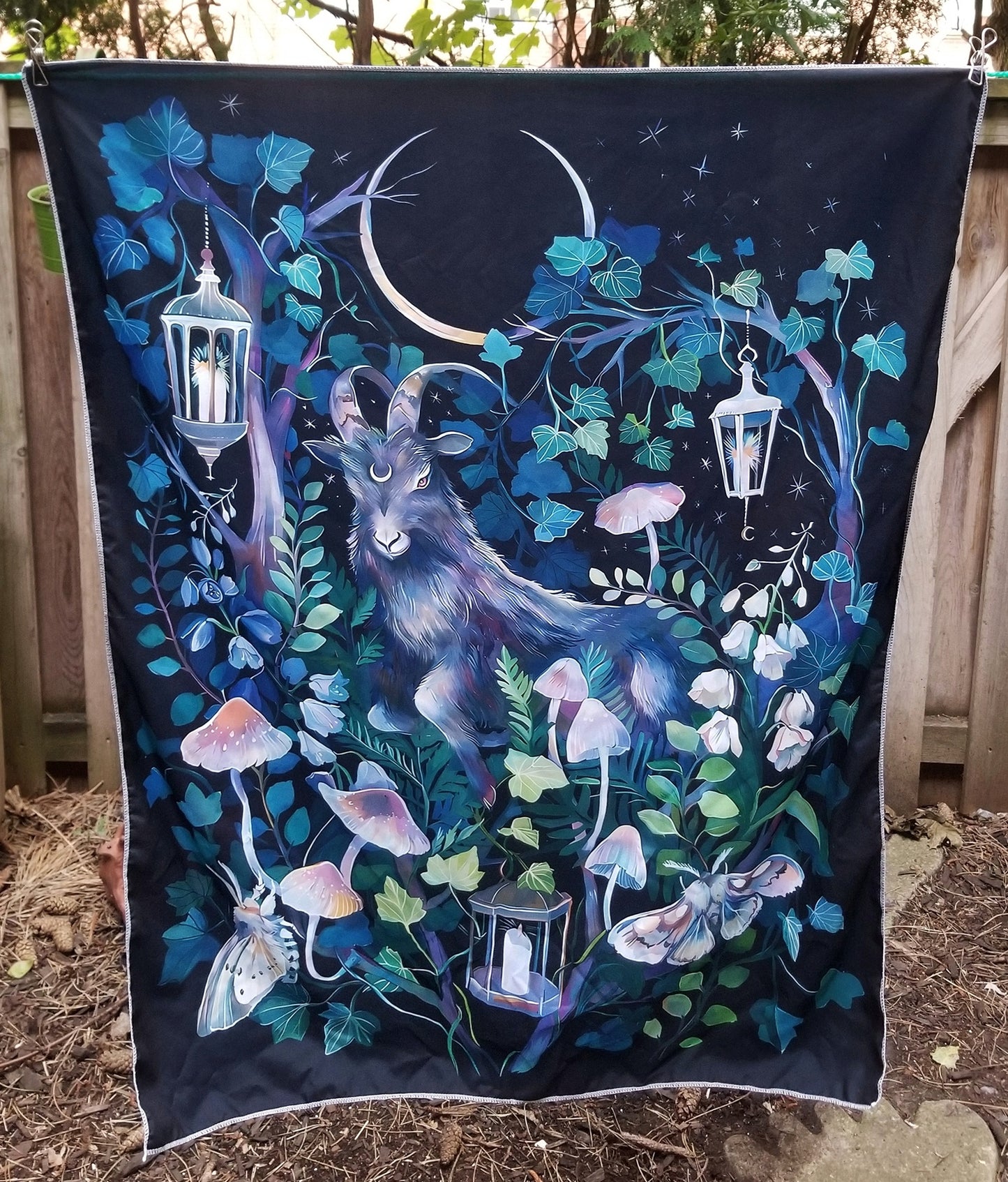 Black Phillip Tapestry