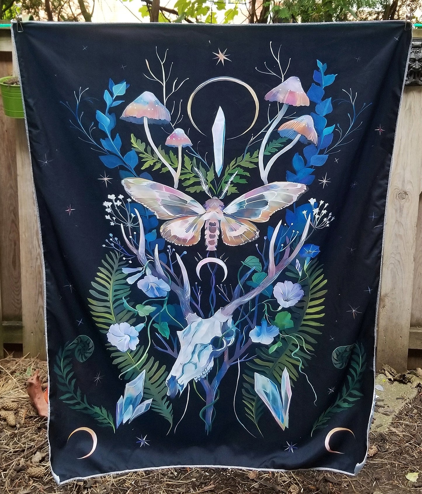 Sacred Deer Tapestry