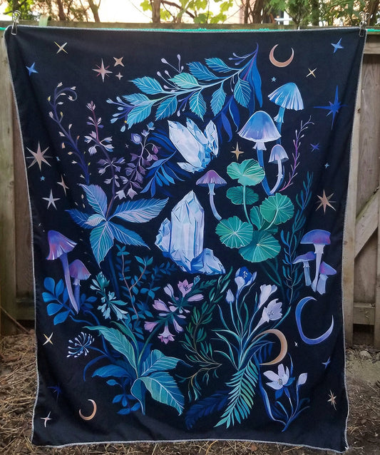 Crystal Gardens Tapestry