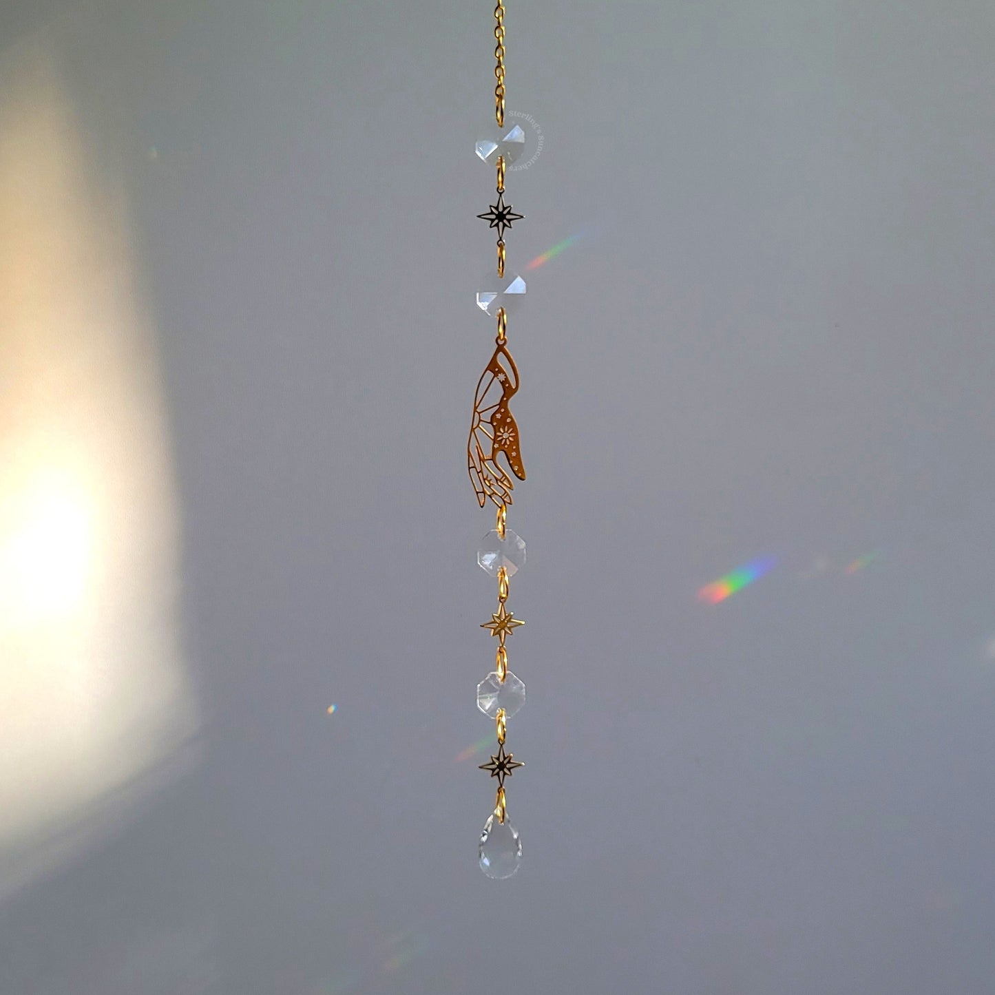 Sorcerer Suncatcher In Gold