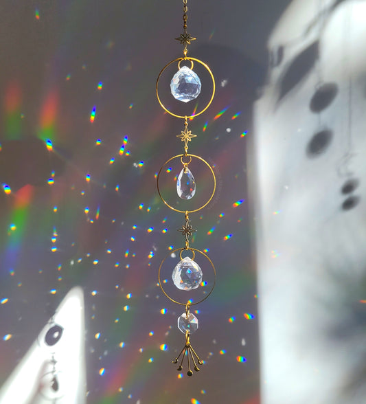 Cosmos Suncatcher In Gold