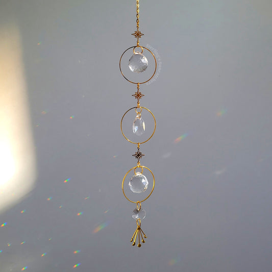 Cosmos Suncatcher In Gold