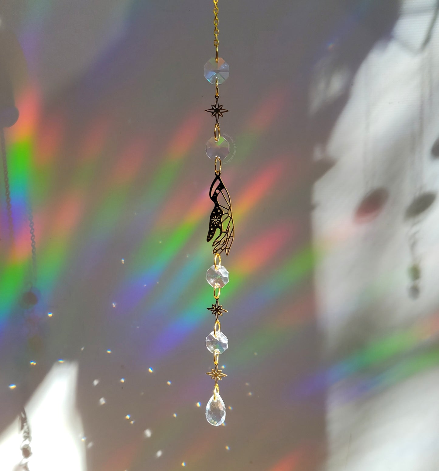 Sorcerer Suncatcher In Gold