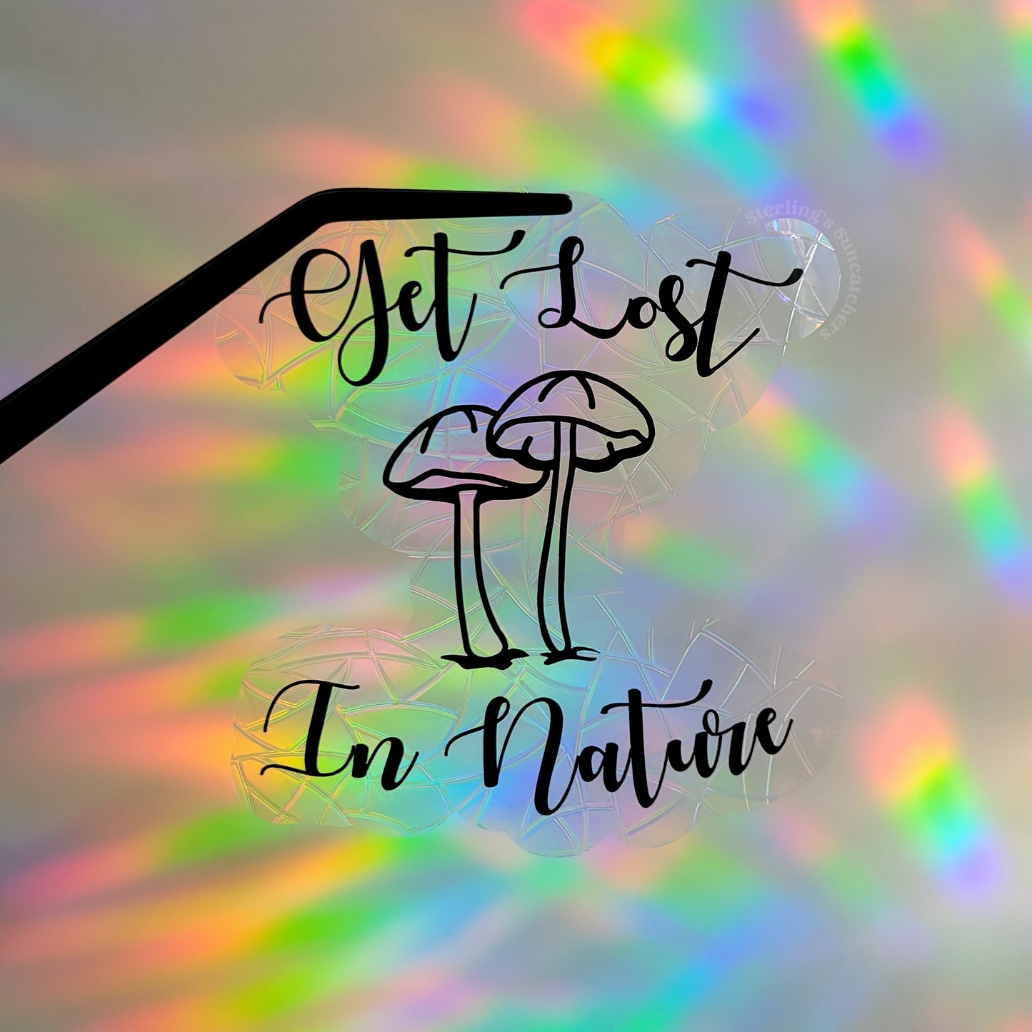 In Nature Window Cling Suncatcher
