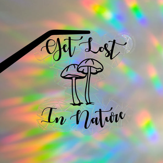 In Nature Window Cling Suncatcher