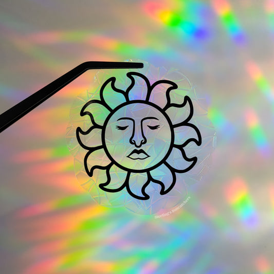 The Sun Window Cling Suncatcher