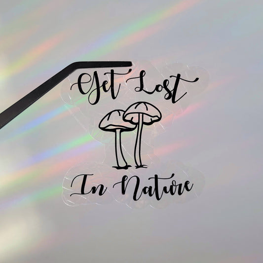 In Nature Window Cling Suncatcher