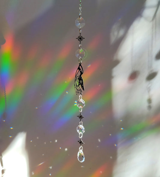Sorcerer Suncatcher In Silver
