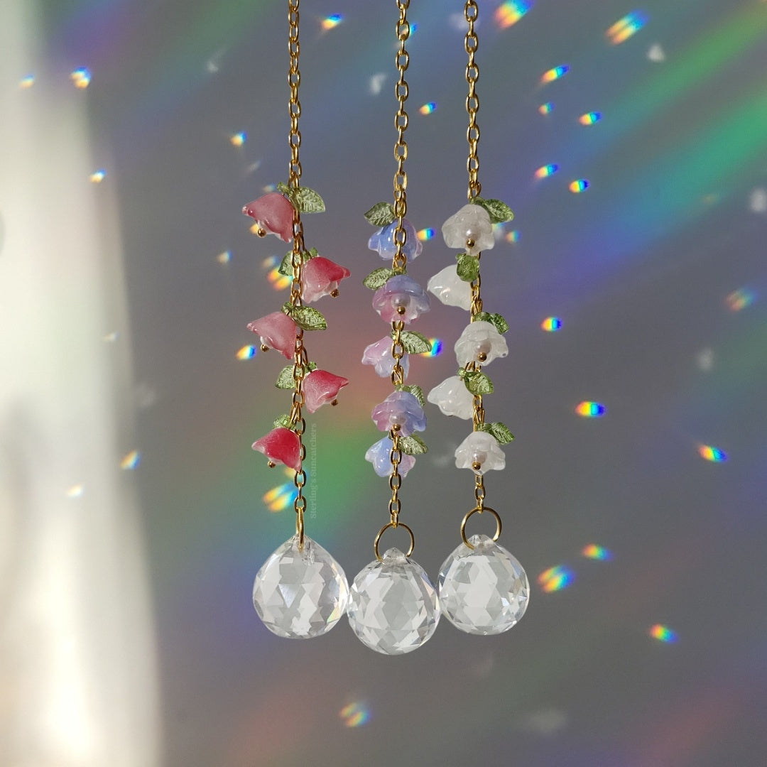 Lily Flower Long Suncatchers