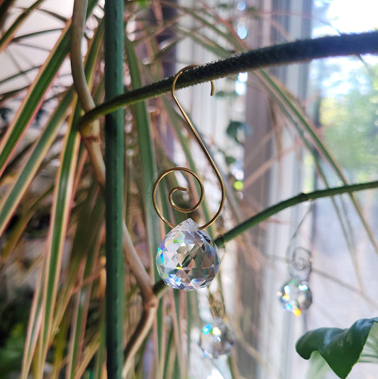 Unalome Plant Hook Suncatchers - Set Of 3