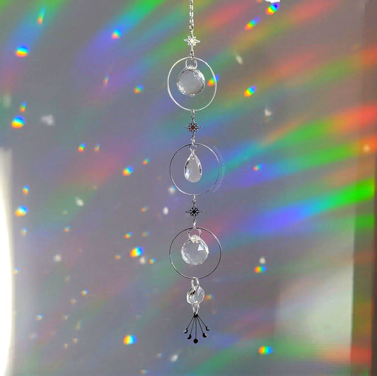 Cosmos Suncatcher In Silver