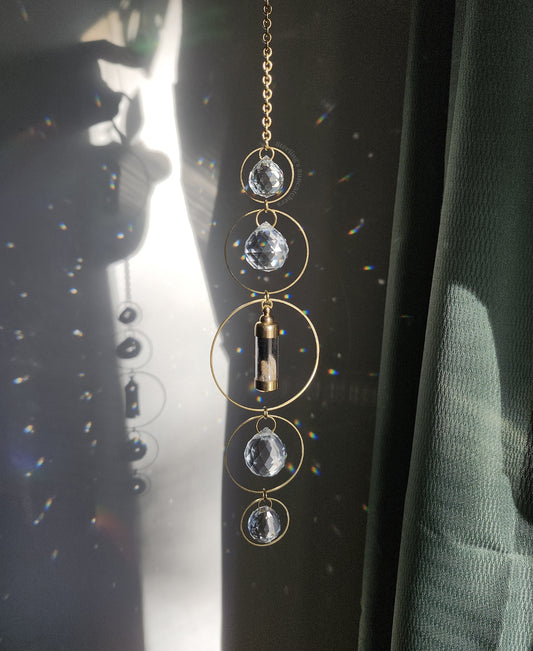 Brass Urn Suncatcher